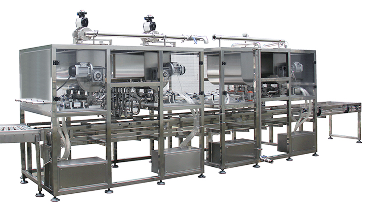 連續(xù)式塊狀灌裝機(jī)